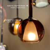 s.luce Belluna lampa wisząca stołowa 8-światłowa z baldachimem 200 cm