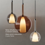 s.luce Belluna lampa wisząca stołowa 8-światłowa z baldachimem 200 cm