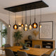 s.luce Belluna dining table pendant lamp 8-flame 200cm