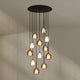 s.luce Belluna gallery lamp 12-flame Ø 80cm canopy