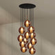 s.luce Belluna gallery lamp 12-flame Ø 80cm canopy