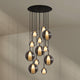 s.luce Belluna gallery lamp 12-flame Ø 80cm canopy
