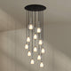 s.luce Belluna gallery lamp 12-flame Ø 80cm canopy