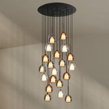 s.luce Belluna Galerieleuchte 20-flammig Ø 120cm Baldachin