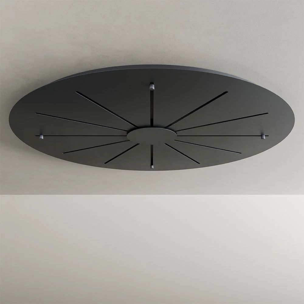 s.luce Belluna Galerieleuchte 20-flammig Ø 120cm Baldachin