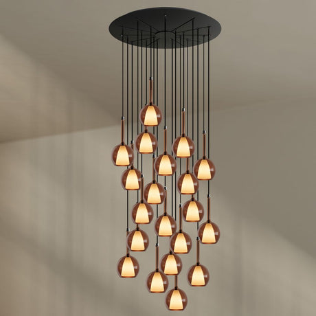 s.luce Belluna galleriavalaisin 20-valo Ø 120cm katos Belluna galleriavalaisin 20-valo Ø 120cm katto