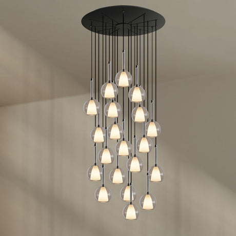 s.luce Belluna galleriavalaisin 20-valo Ø 120cm katos Belluna galleriavalaisin 20-valo Ø 120cm katto