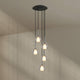 s.luce Belluna gallery light 5-flame Ø 60cm canopy