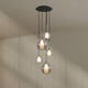 s.luce Belluna gallery light 5-flame Ø 60cm canopy