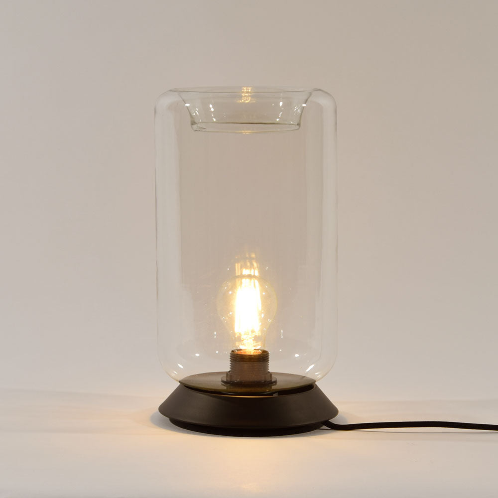 Cruet E27 Design Table Lamp Glass with Switch