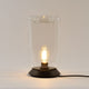 s.luce Cruet E27 Design Tischleuchte Glas mit Schalter
