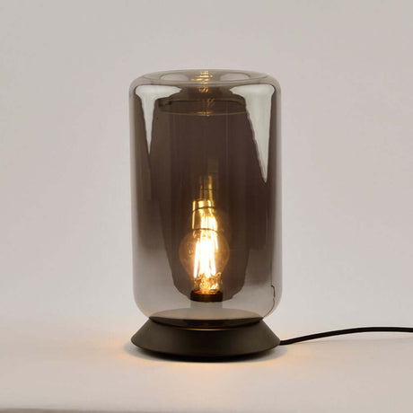 s.luce Cruet E27 design bordslampa glas med strömbrytare