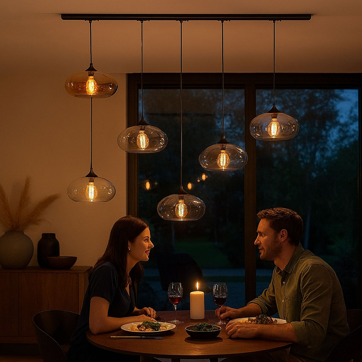 s.luce Lampe de table Cruet Rail monophasé 200cm Alimentation finale