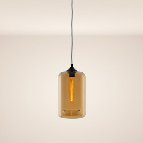 s.luce Lampada a sospensione in vetro Cruet Up & Low