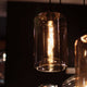 s.luce Cruet Up lampada a sospensione per sala da pranzo da 2 a 5 luci 160 cm