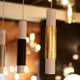 s.luce Crutch pendant lamp 1-phase track 200cm end feeder