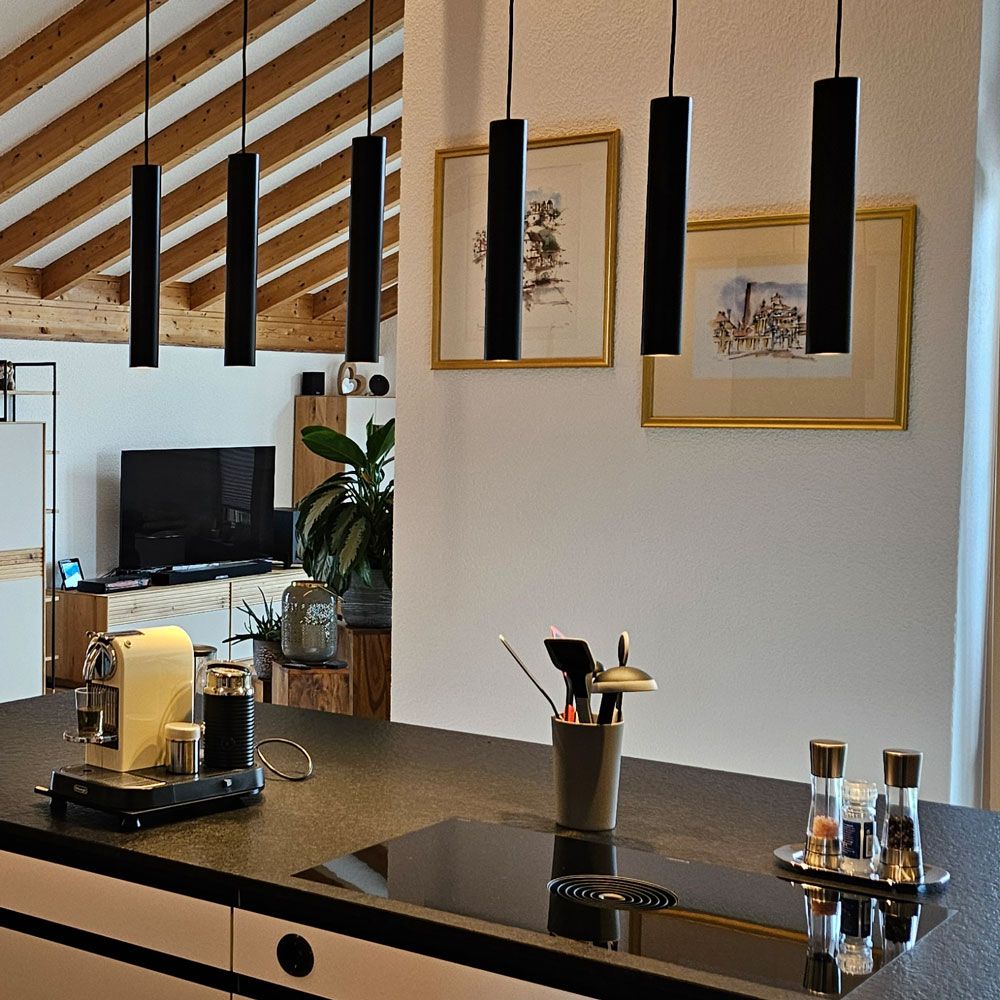 s.luce Crutch pendant lamp 1-phase track 200cm end feeder