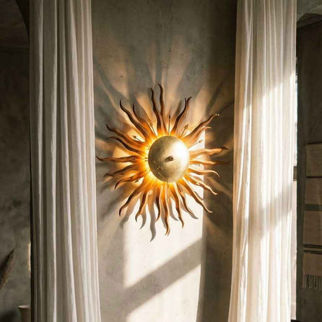 s.luce Diator L käsin taottu aurinko Rust & kultaiset värit