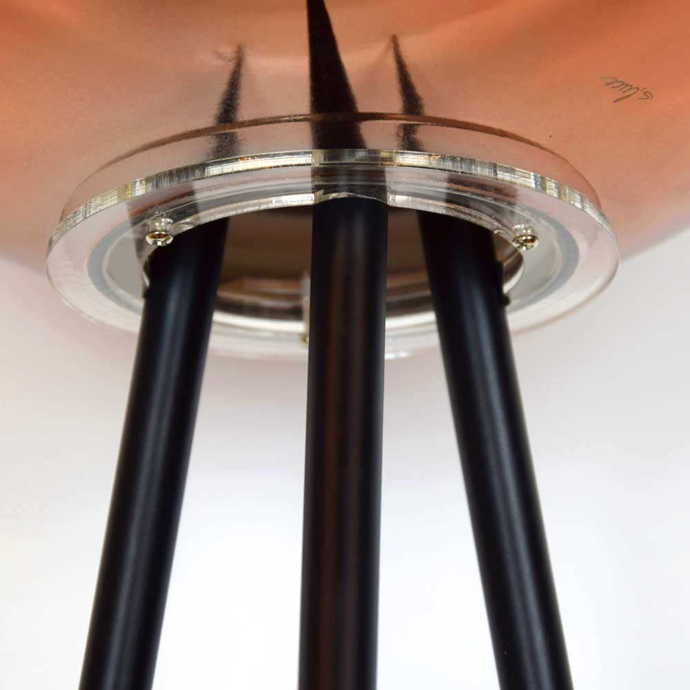 Dreibein-Stehleuchte Orb Tripod 160cm mit Glaskugel