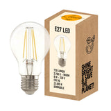 E27 LED Warm White 2700K 720lm 8W Dimmable CRI 90