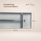 s.luce Echos Esstischlampe 3-flammig 120cm Ø 18/25cm Montageanleitung mit 120 cm Halterung und 4 Schrauben.