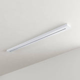 Moderne s.luce Echos Esstischleuchte, 5-flammig, 160 cm Baldachin in elegantem Weiß.