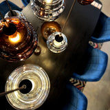 s.luce Echos dining room lamp 12-light 200cm 3-row Ø 18/25cm