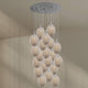s.luce Echos Galerieleuchte 20-flammig Ø 120cm Baldachin Ø 25cm mit stilvollem Design und mundgeblasenen Glaskörpern.