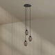 s.luce Luz de galeria Echos 3 luzes Ø 40cm copa Ø 18cm