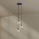 s.luce Luz de galeria Echos 3 luzes Ø 40cm copa Ø 18cm