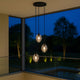 s.luce Luz de galeria Echos 3 luzes Ø 40cm copa Ø 18cm