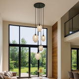 s.luce Echos galería luz 5-llama Ø 60cm dosel Ø 18/25cm
