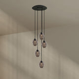 s.luce Echos galería luz 5-llama Ø 60cm dosel Ø 18cm