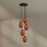 s.luce Echos galería luz 5-llama Ø 60cm dosel Ø 25cm