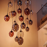 s.luce Echos galería luz 8-llama Ø 80cm dosel Ø 18/25cm