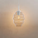 s.luce Echos glass gallery pendant light suspension 500cm white
