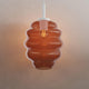 s.luce Echos glass gallery pendant light suspension 500cm white