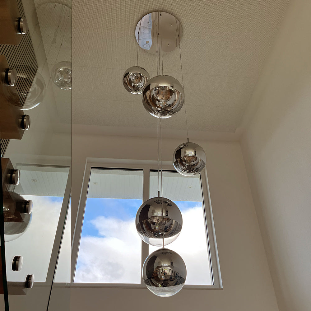 Fairy Mirror Ball Gallery Light 5m Suspension