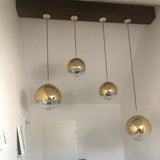 Fairy mirror ball pendant light