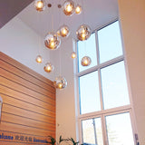 Fairy mirror ball pendant light