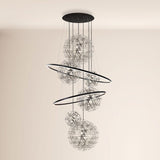 Fusion XXL gallery light LED ring pendant light