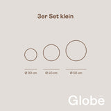 s.luce Globe pro kestävä puutarha ulkokäyttöön pallo valkoinen