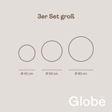 s.luce Globe pro kestävä puutarha ulkokäyttöön pallo valkoinen