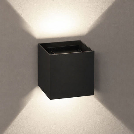 s.luce Ixa LED Wandlampe verstellbare Winkel Innen & Außen IP44