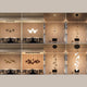 Katalog s.luce® - homecoming lights. Innenraumcollage mit modernen Hängeleuchten und Esszimmer-Design aus dem s.luce® Katalog