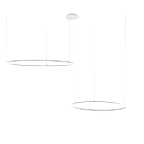 s.luce LED 2-rings pendelkombination Eccentric