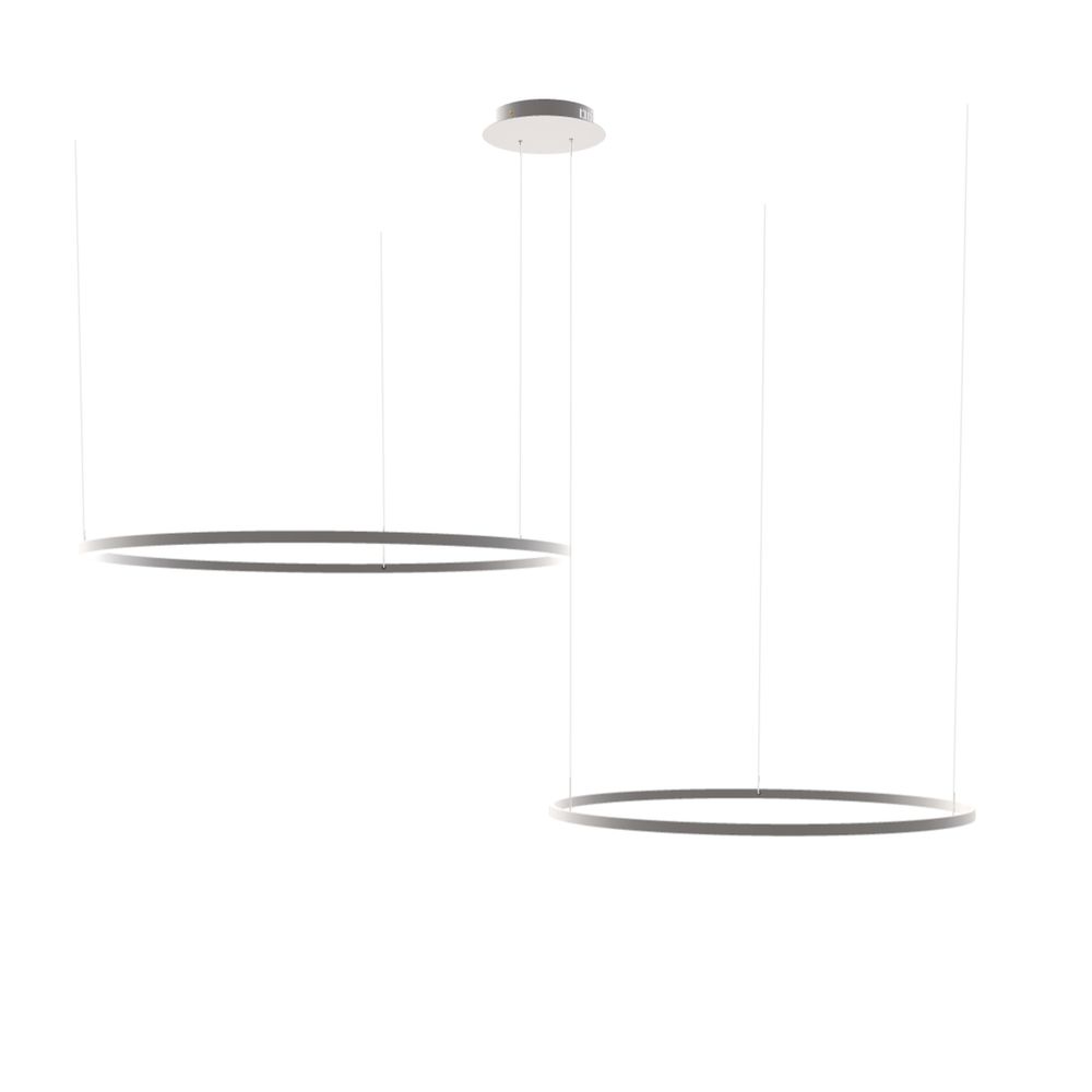 s.luce LED 2-rings pendelkombination Eccentric