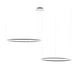 s.luce LED Ring Hängelampe 2-flammig Exzentrisch
