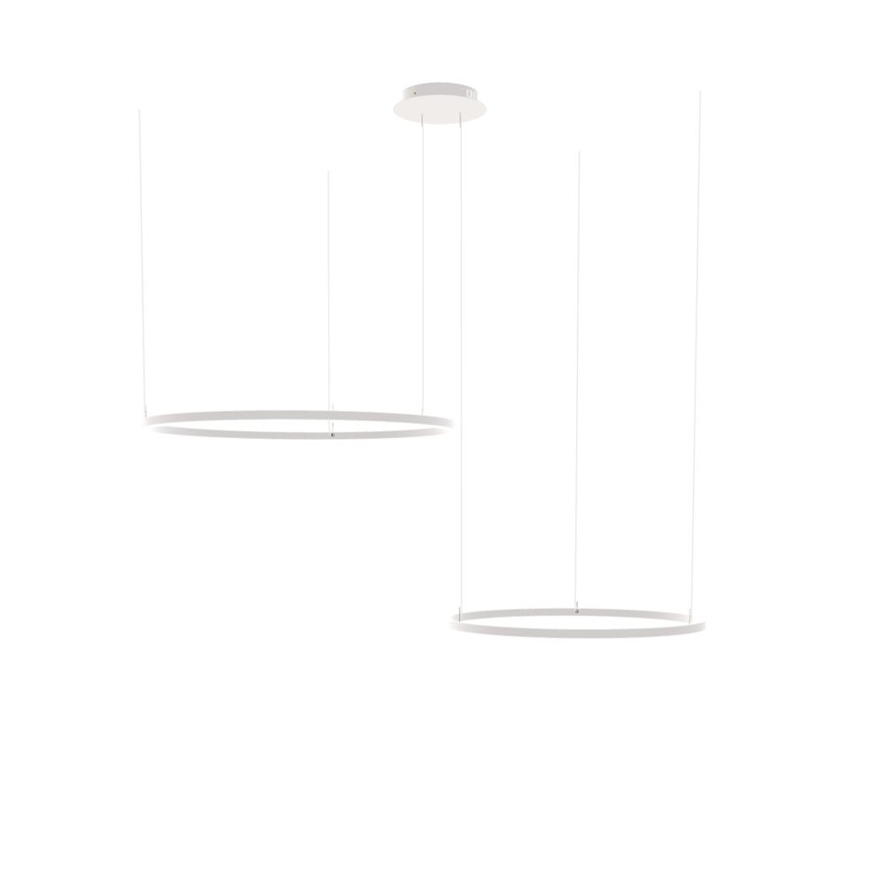 s.luce LED 2-ringad pendellampa kombination Eccentric