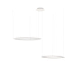 s.luce LED 2-ringad pendellampa kombination Eccentric